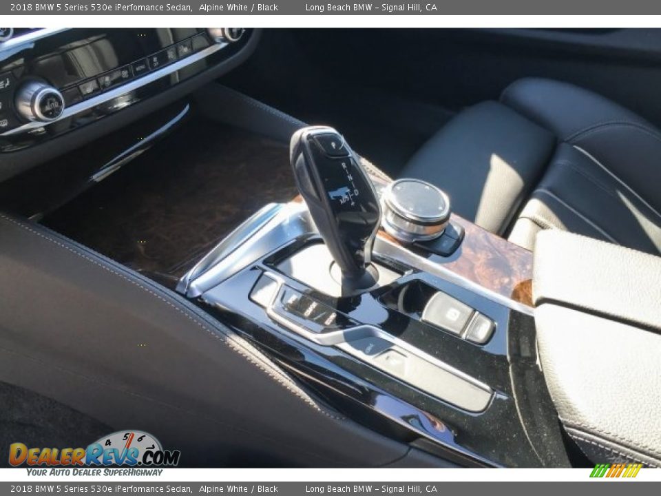 2018 BMW 5 Series 530e iPerfomance Sedan Alpine White / Black Photo #7