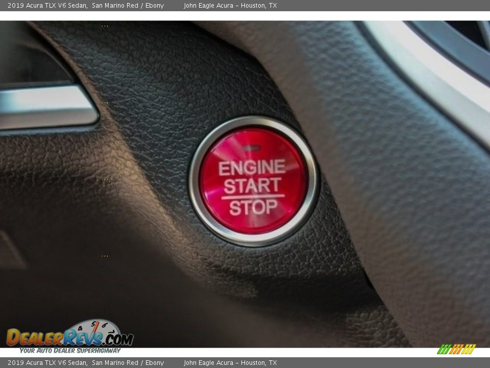 2019 Acura TLX V6 Sedan San Marino Red / Ebony Photo #32