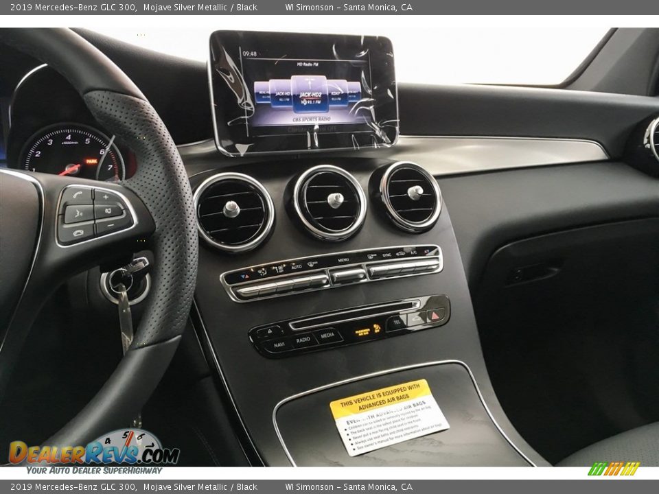 2019 Mercedes-Benz GLC 300 Mojave Silver Metallic / Black Photo #6
