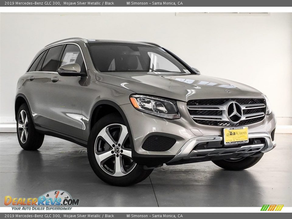 2019 Mercedes-Benz GLC 300 Mojave Silver Metallic / Black Photo #12