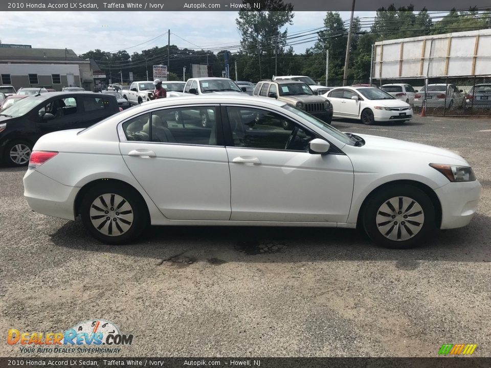 2010 Honda Accord LX Sedan Taffeta White / Ivory Photo #6