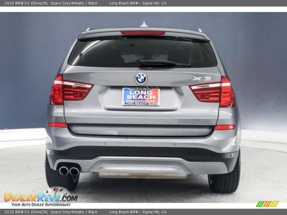 2016 BMW X3 xDrive28i Space Grey Metallic / Black Photo #3