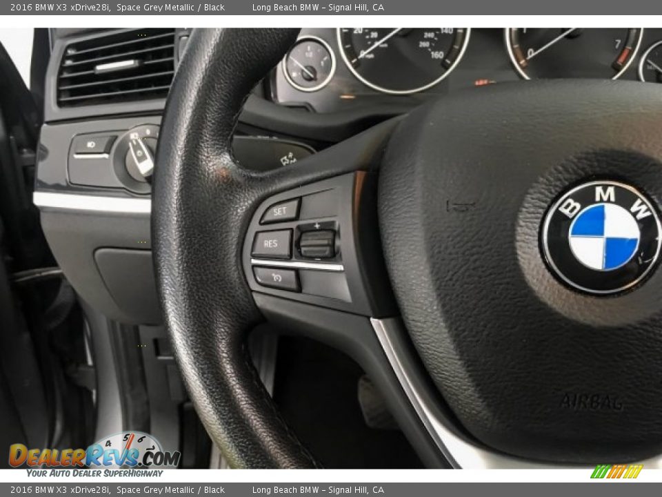 2016 BMW X3 xDrive28i Space Grey Metallic / Black Photo #13