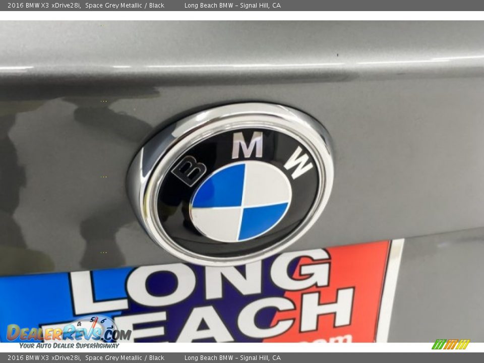 2016 BMW X3 xDrive28i Space Grey Metallic / Black Photo #25