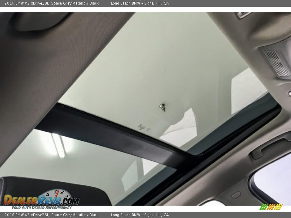 2016 BMW X3 xDrive28i Space Grey Metallic / Black Photo #27