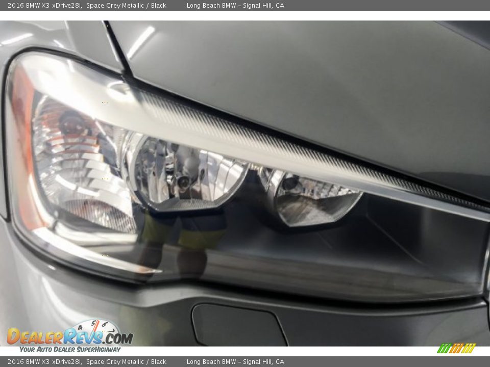 2016 BMW X3 xDrive28i Space Grey Metallic / Black Photo #30