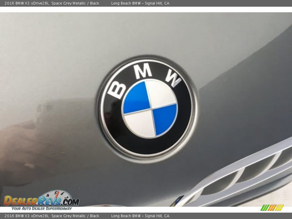 2016 BMW X3 xDrive28i Space Grey Metallic / Black Photo #31