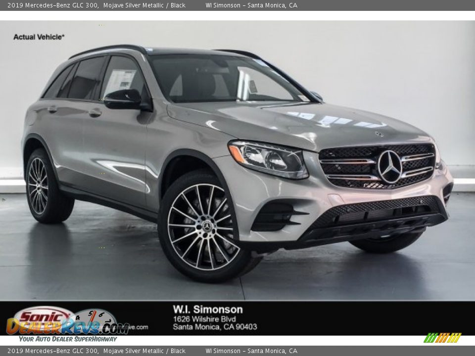 2019 Mercedes-Benz GLC 300 Mojave Silver Metallic / Black Photo #1