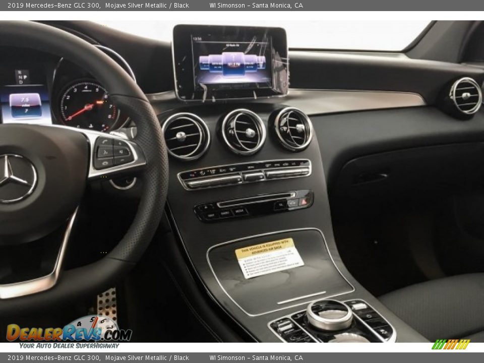 2019 Mercedes-Benz GLC 300 Mojave Silver Metallic / Black Photo #6