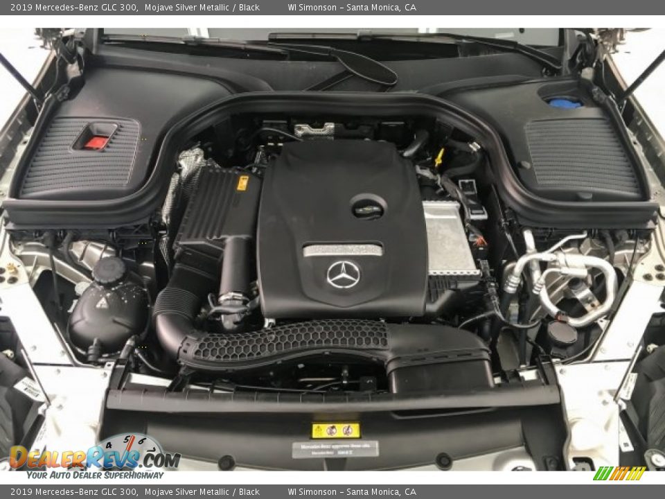 2019 Mercedes-Benz GLC 300 Mojave Silver Metallic / Black Photo #8