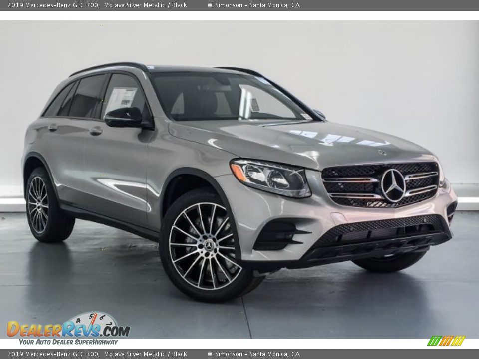 2019 Mercedes-Benz GLC 300 Mojave Silver Metallic / Black Photo #12