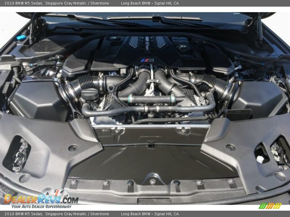 2019 BMW M5 Sedan 4.4 Liter M TwinPower Turbocharged DOHC 32-Valve VVT V8 Engine Photo #8