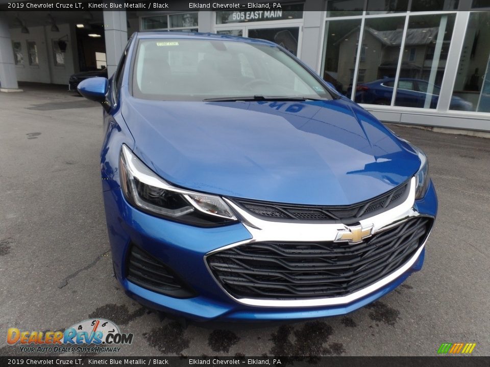 2019 Chevrolet Cruze LT Kinetic Blue Metallic / Black Photo #2