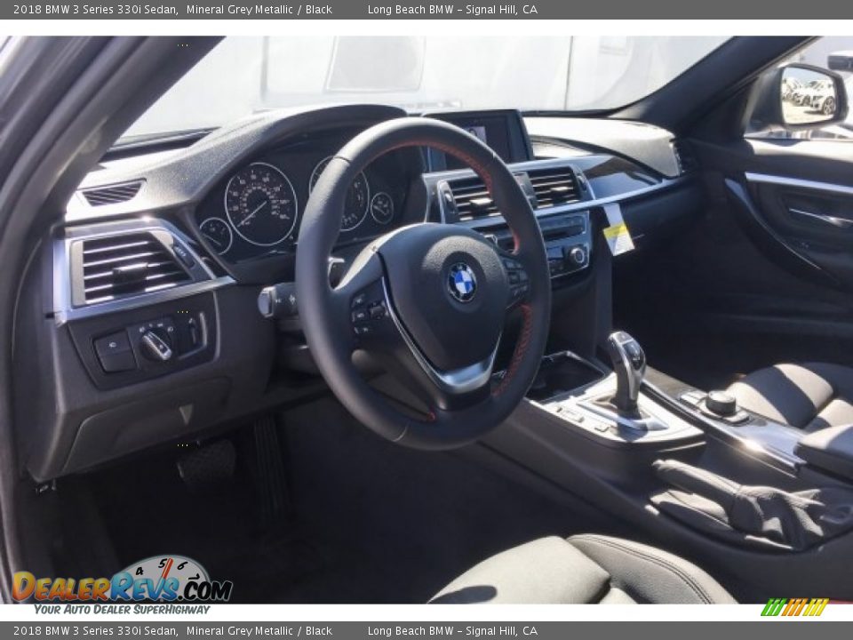2018 BMW 3 Series 330i Sedan Mineral Grey Metallic / Black Photo #4