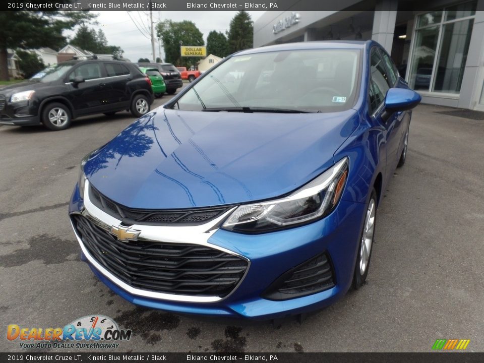 2019 Chevrolet Cruze LT Kinetic Blue Metallic / Black Photo #3