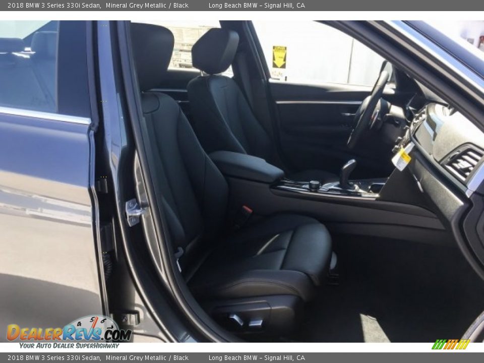 2018 BMW 3 Series 330i Sedan Mineral Grey Metallic / Black Photo #5