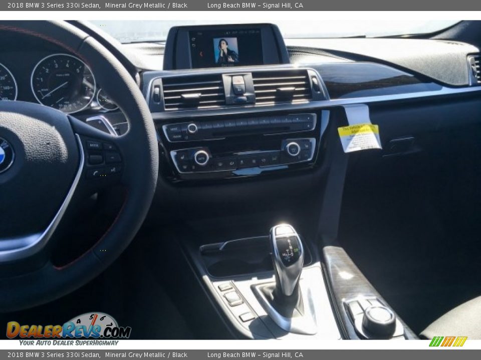 2018 BMW 3 Series 330i Sedan Mineral Grey Metallic / Black Photo #6