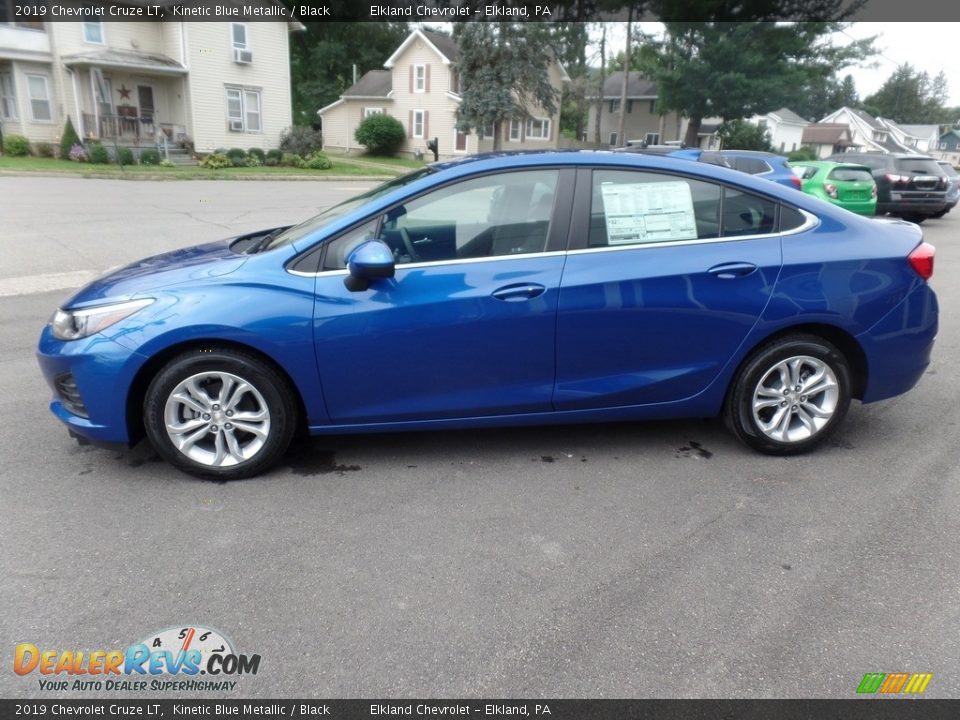 2019 Chevrolet Cruze LT Kinetic Blue Metallic / Black Photo #5