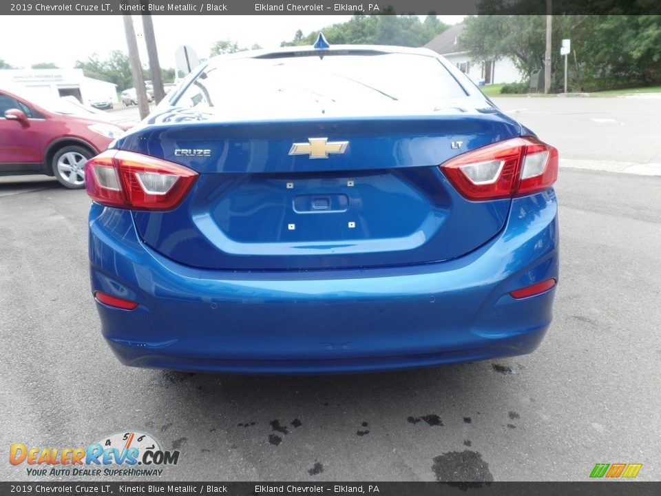 2019 Chevrolet Cruze LT Kinetic Blue Metallic / Black Photo #8