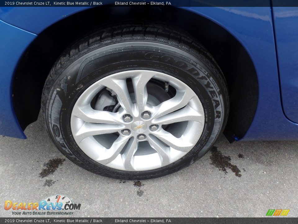 2019 Chevrolet Cruze LT Kinetic Blue Metallic / Black Photo #11