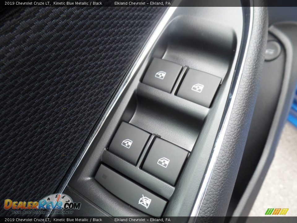 2019 Chevrolet Cruze LT Kinetic Blue Metallic / Black Photo #21