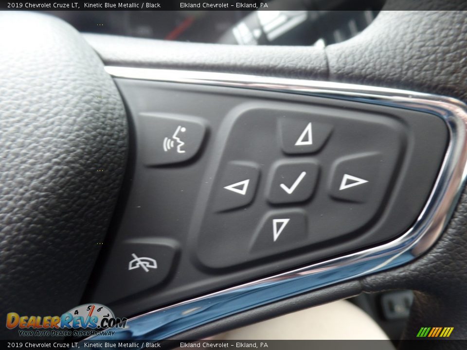 2019 Chevrolet Cruze LT Kinetic Blue Metallic / Black Photo #28