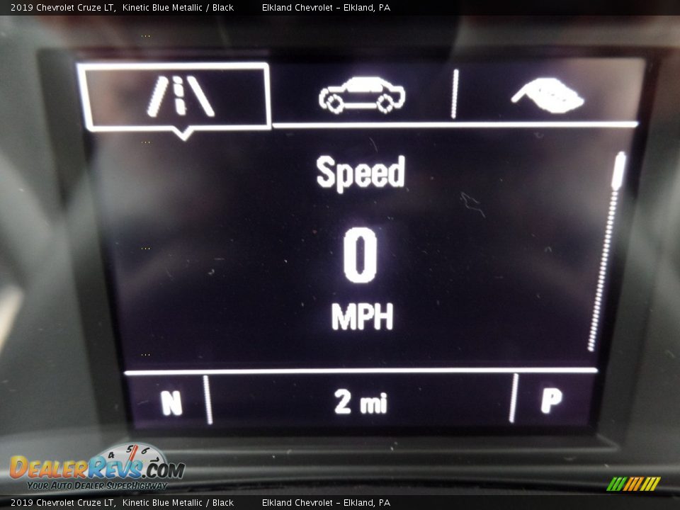 2019 Chevrolet Cruze LT Kinetic Blue Metallic / Black Photo #29