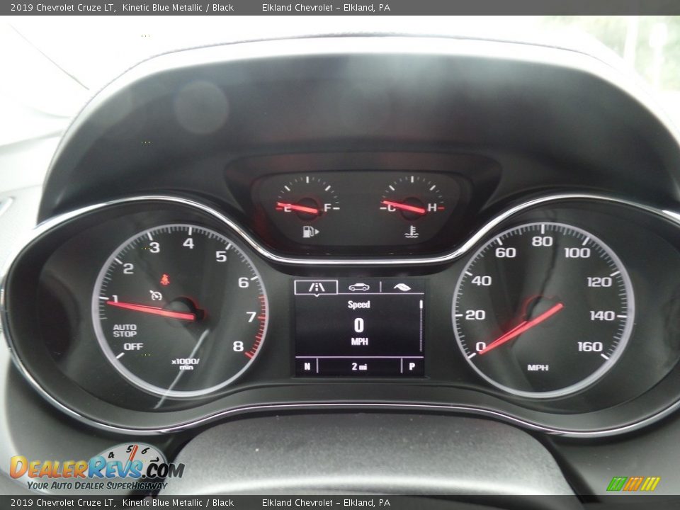 2019 Chevrolet Cruze LT Kinetic Blue Metallic / Black Photo #30