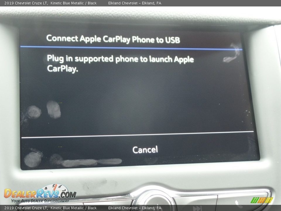 2019 Chevrolet Cruze LT Kinetic Blue Metallic / Black Photo #34