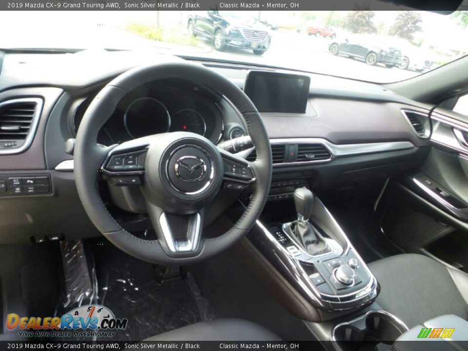 Black Interior - 2019 Mazda CX-9 Grand Touring AWD Photo #3