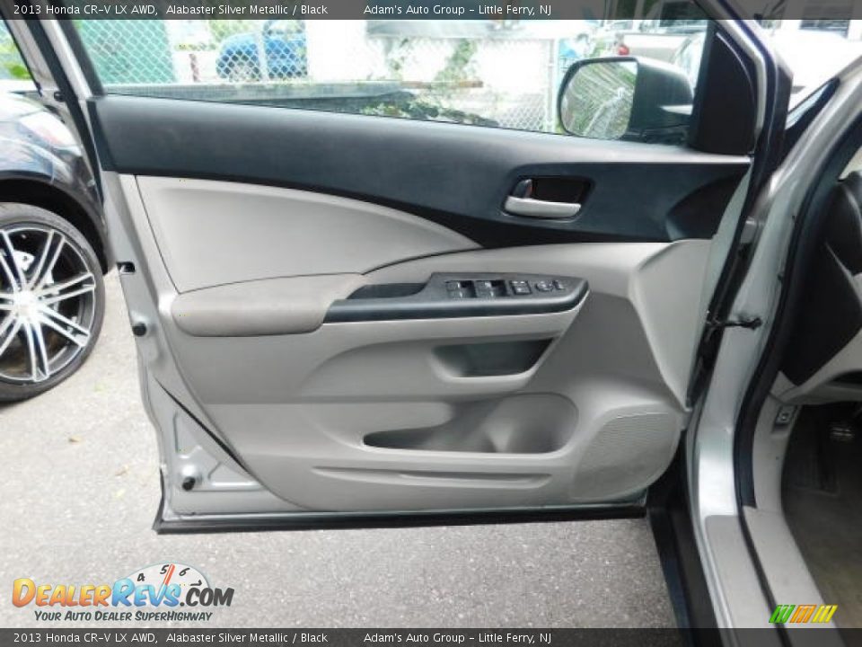 2013 Honda CR-V LX AWD Alabaster Silver Metallic / Black Photo #7