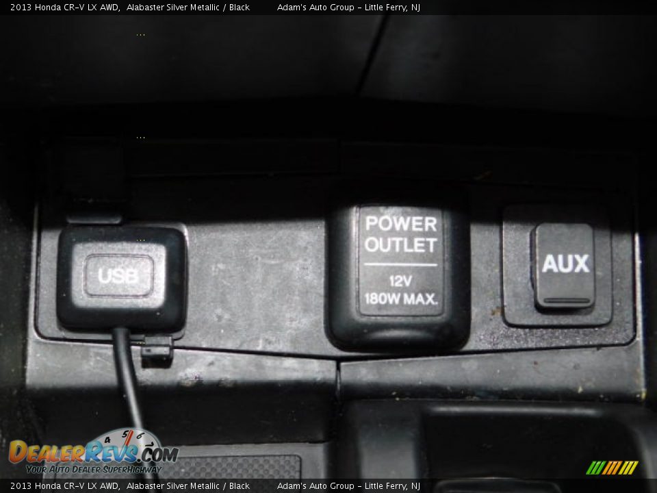 2013 Honda CR-V LX AWD Alabaster Silver Metallic / Black Photo #16