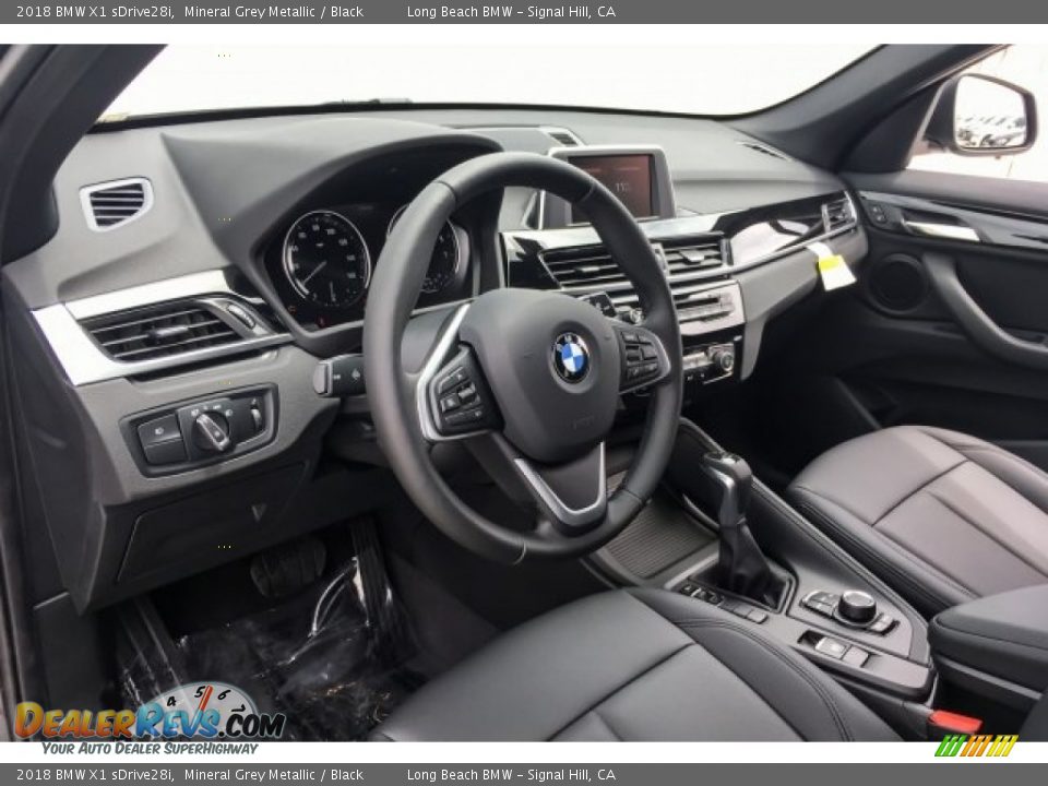 2018 BMW X1 sDrive28i Mineral Grey Metallic / Black Photo #5