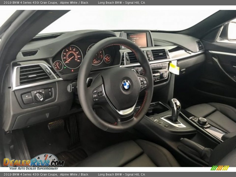 2019 BMW 4 Series 430i Gran Coupe Alpine White / Black Photo #6