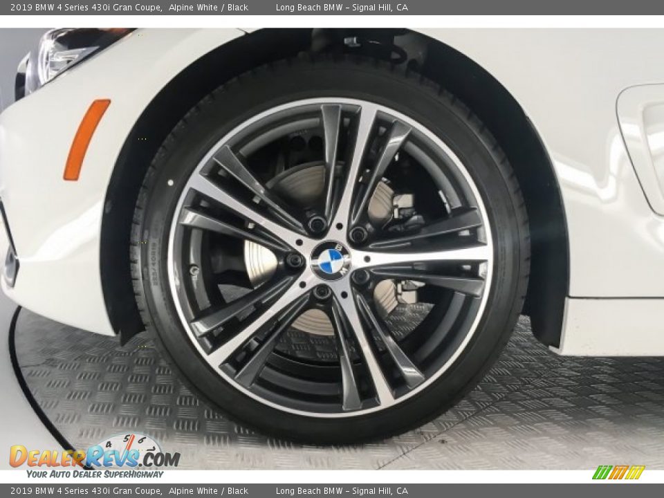2019 BMW 4 Series 430i Gran Coupe Alpine White / Black Photo #9
