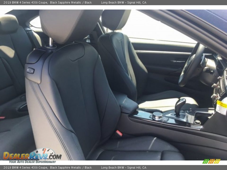 2019 BMW 4 Series 430i Coupe Black Sapphire Metallic / Black Photo #5