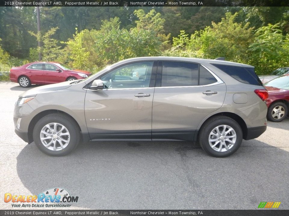 2019 Chevrolet Equinox LT AWD Pepperdust Metallic / Jet Black Photo #2