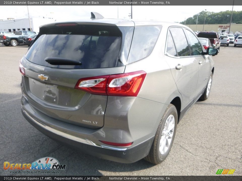 2019 Chevrolet Equinox LT AWD Pepperdust Metallic / Jet Black Photo #5