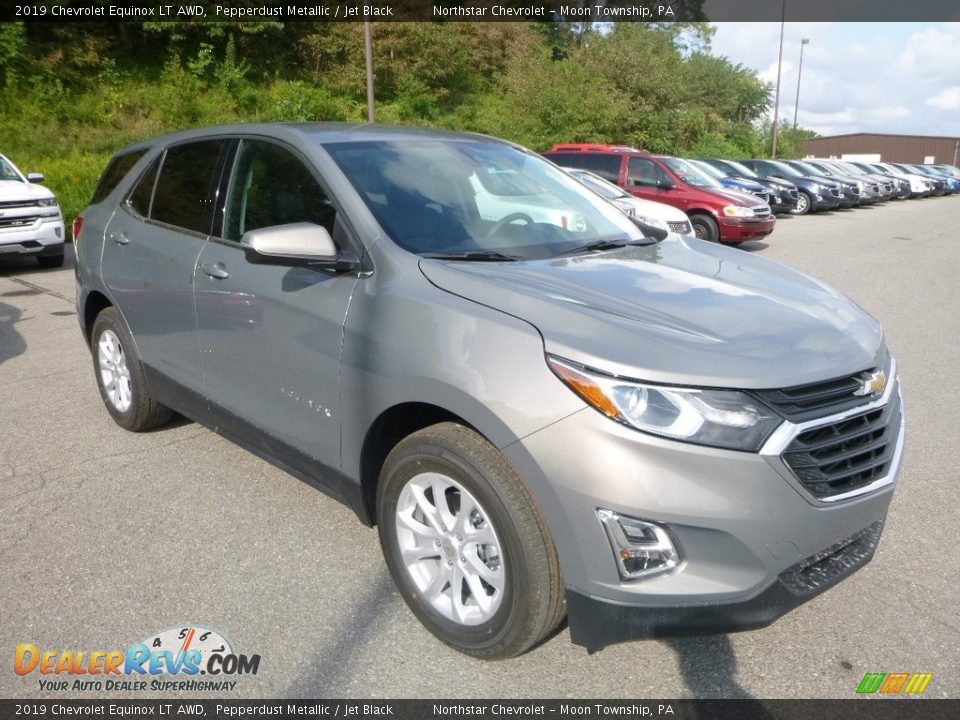 2019 Chevrolet Equinox LT AWD Pepperdust Metallic / Jet Black Photo #7