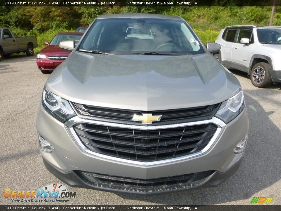 2019 Chevrolet Equinox LT AWD Pepperdust Metallic / Jet Black Photo #8