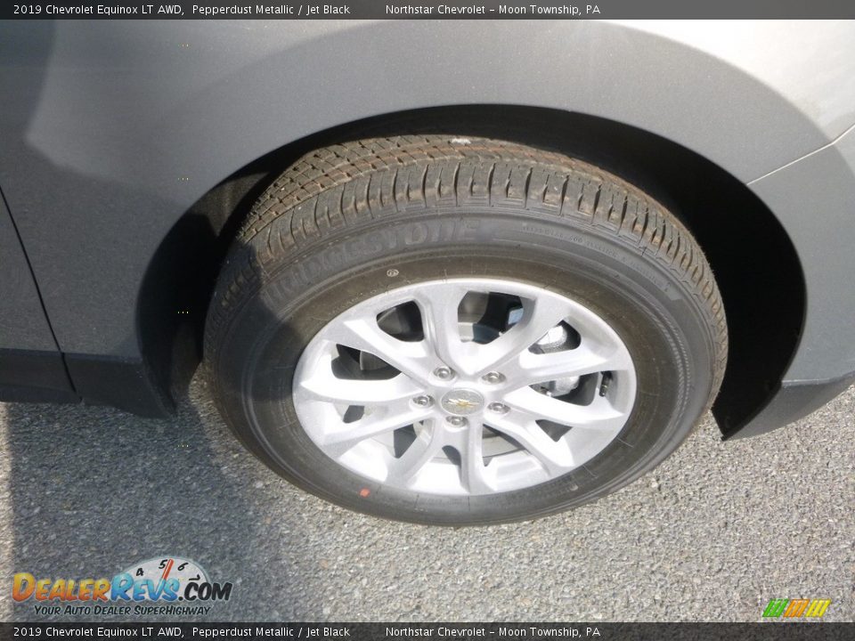 2019 Chevrolet Equinox LT AWD Pepperdust Metallic / Jet Black Photo #9