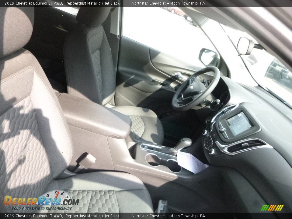 2019 Chevrolet Equinox LT AWD Pepperdust Metallic / Jet Black Photo #10