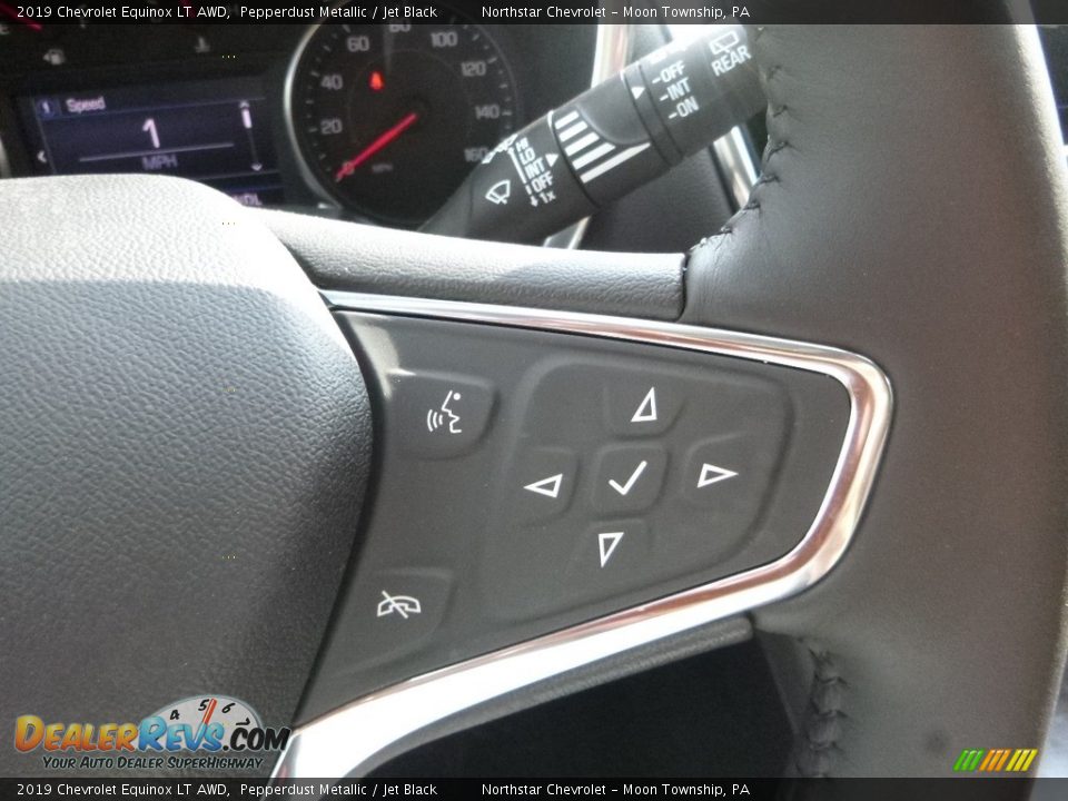 2019 Chevrolet Equinox LT AWD Pepperdust Metallic / Jet Black Photo #19