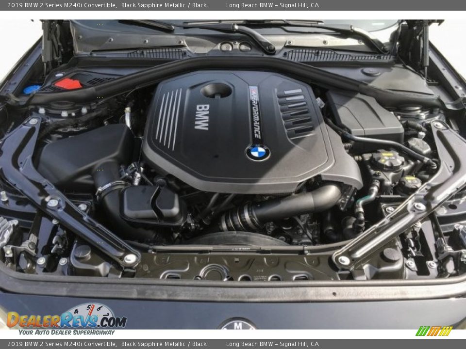 2019 BMW 2 Series M240i Convertible 3.0 Liter DI TwinPower Turbocharged DOHC 24-Valve VVT Inline 6 Cylinder Engine Photo #8