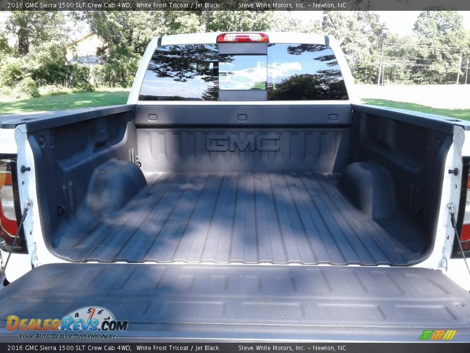 2016 GMC Sierra 1500 SLT Crew Cab 4WD White Frost Tricoat / Jet Black Photo #12