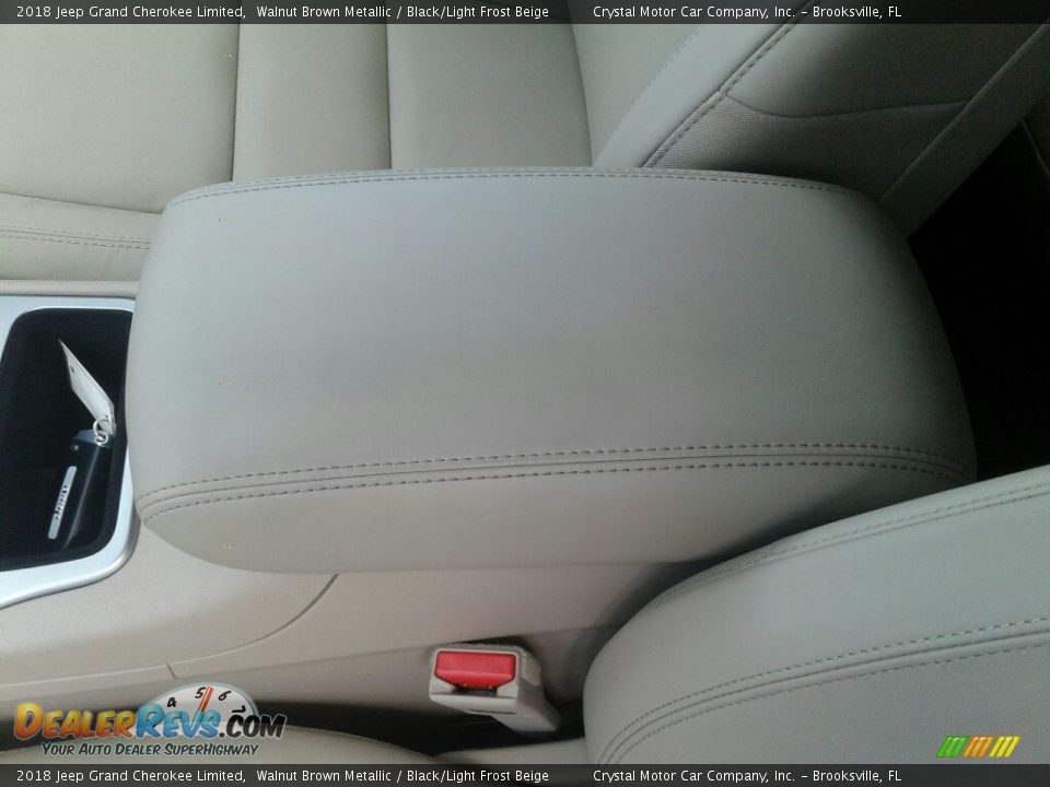 2018 Jeep Grand Cherokee Limited Walnut Brown Metallic / Black/Light Frost Beige Photo #18