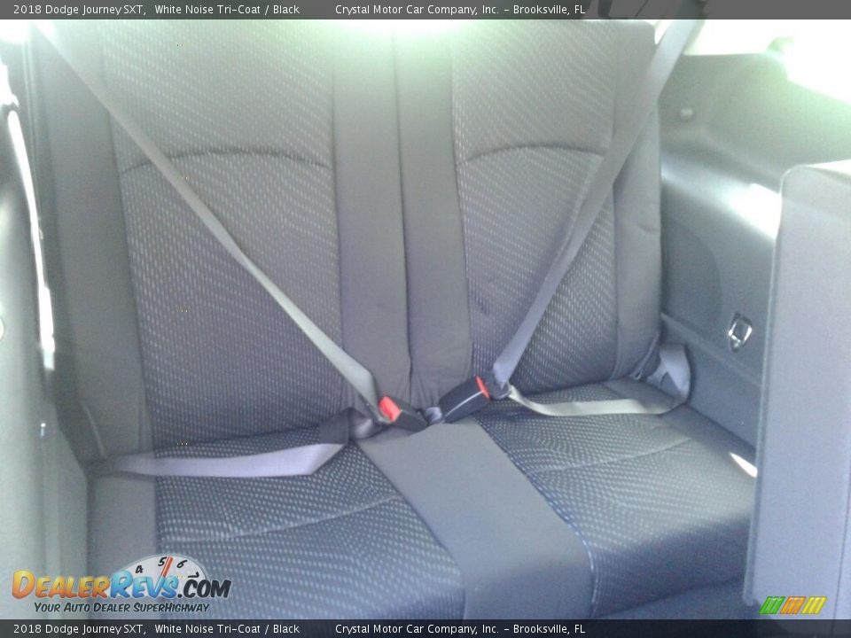 2018 Dodge Journey SXT White Noise Tri-Coat / Black Photo #11