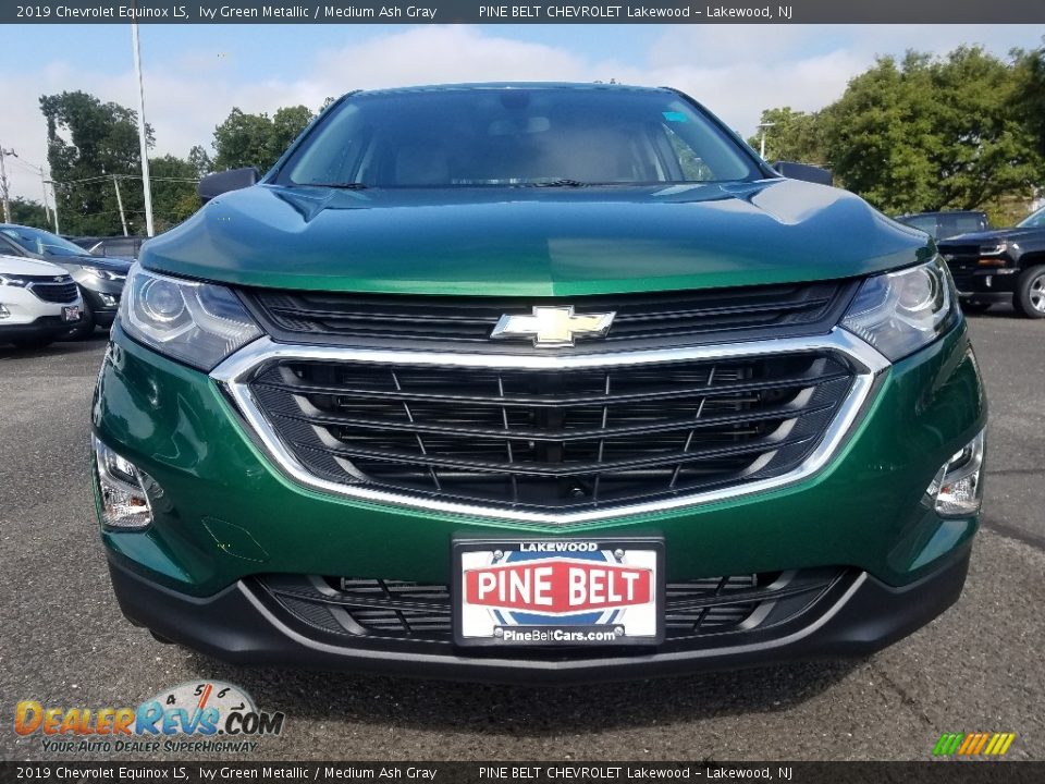 2019 Chevrolet Equinox LS Ivy Green Metallic / Medium Ash Gray Photo #2