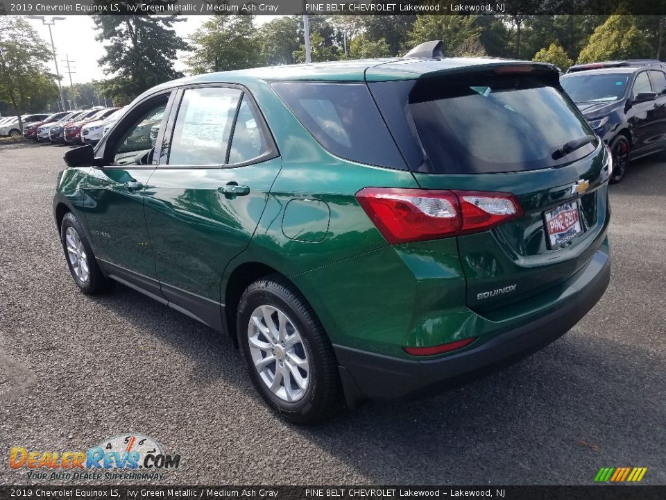 2019 Chevrolet Equinox LS Ivy Green Metallic / Medium Ash Gray Photo #4