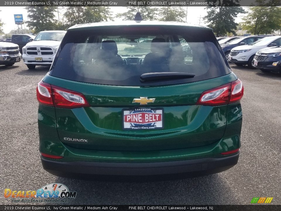 2019 Chevrolet Equinox LS Ivy Green Metallic / Medium Ash Gray Photo #5